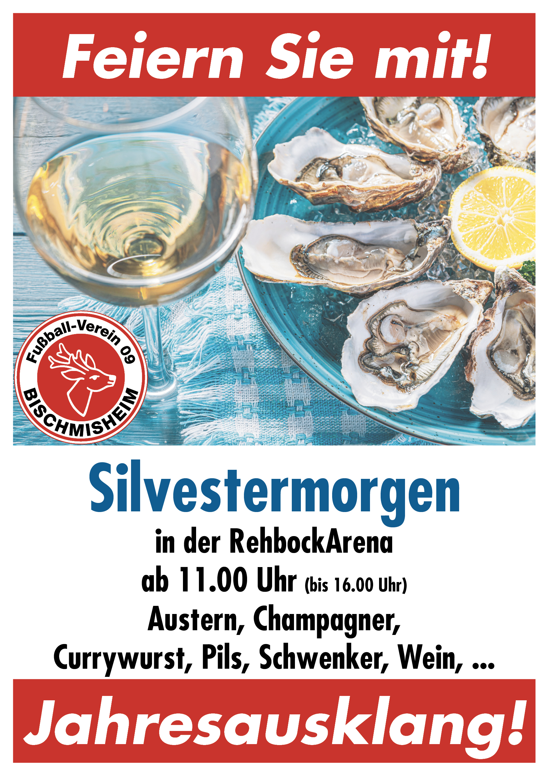 Feiern Sie mi t uns!